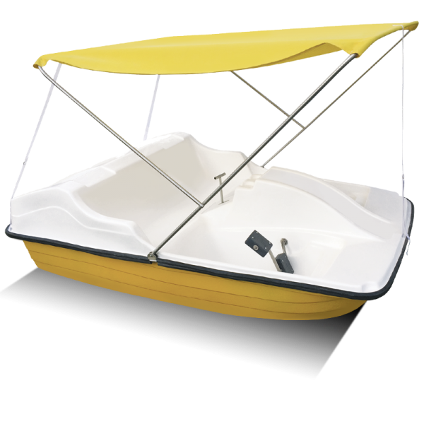 Bote a pedal 2 personas - Aguas calmadas - Imagen 4